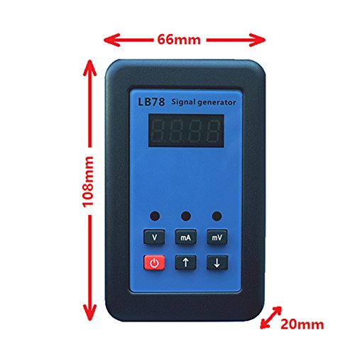 Image of LB78 LCD Display Signal Generator, 4-20mA /0-10V /mV Resistance Current Voltage Meter Voltmeter Source Process Calibrator Signal Tester