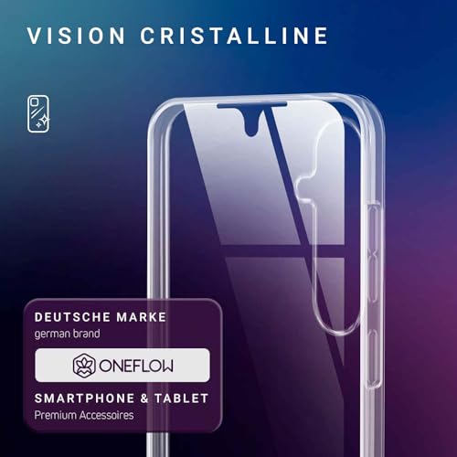 Coque Samsung S23 FE 360 transparente avec protection écran ONEFLOW - 3