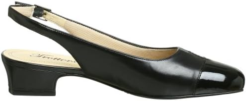 Trotters Women's Dea Slingback Pump,Black/Black,9 N | Image 5