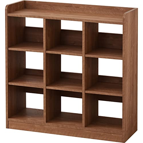 ワイエムワールド 本棚 オープンラック 3段 幅90cm タルテュ セピアナチュラル 00-395