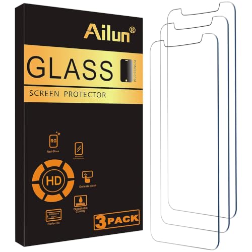 Ailun Screen Protector for iPhone 12 mini 2020 [5.4 Inch] 3Pack Tempered Glass