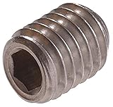 The Hillman Group 3277 10-32 x 3/8-Inch Stainless Socket Head Set Screw, 20-Pack,Stainless Steel