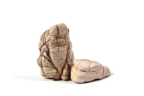 Image of LANDEN Elephant Skin Stone Natural Multi-Texture Rocks (18lbs, 3~9 inches,7pcs) for Aquarium, Paludarium, Terrariums, Landscaping, Decorative of Caves, Waterfalls, Cliffs