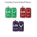 Bubly Sparkling Water, 15 Flavor Sampler, 12 fl oz Cans, (18 Pack), Blue