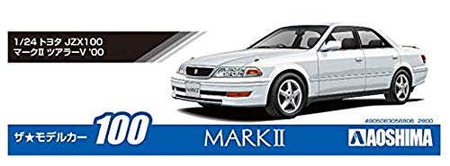 Kit modelo Aoshima Toyota JZX100 Mark II Tourer V 1:24 miniatura 5