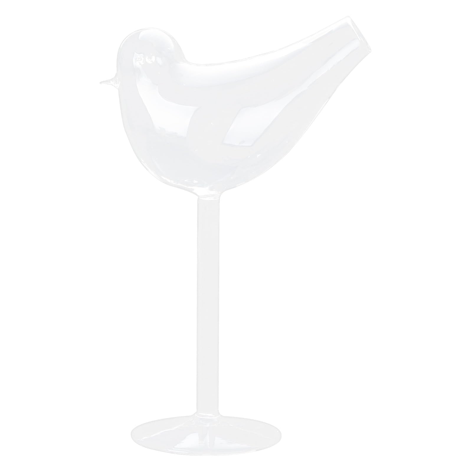 yanwuwa Goblet Beverage Glass for Party Wedding Creative Drinking Glass Valentine ’ s Day Styling Beverage Crystal Drink Set