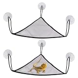 Hamac reptile en maillage polyester, lot de 2 à ventouses photo 1