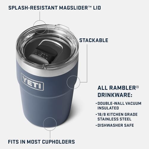 YETI 16 oz Stackable Stainless Steel Tumbler for Outdoors