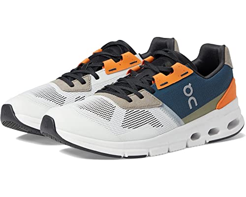 On Women's Cloudrift Sneakers, Ivory/Storm, Blue, 7 Medium US