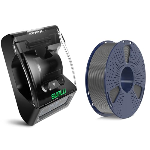 SUNLU Official Filament Connector,SUNLU PLA Meta Filament 1.75mm Grey 1KG