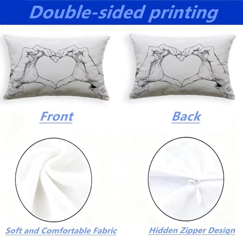 Taie oreiller 50x70cm lot de 2 velours rose housse coussin salon lit - 4
