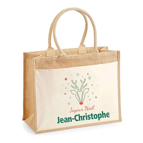 Idée cadeau Noël manque inspiration sac shopping humour cerf