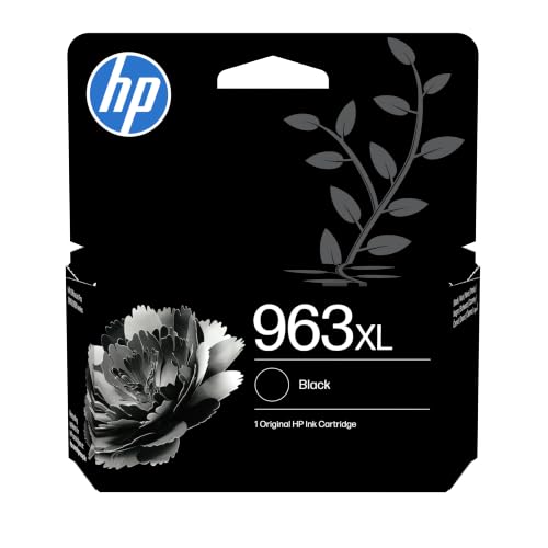 HP 963XL Black Original Ink Cartridge, High Yield