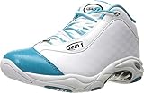 AND 1 Men's TAI CHI Basketball Shoe, White/Capri-Breeze, 11 M US