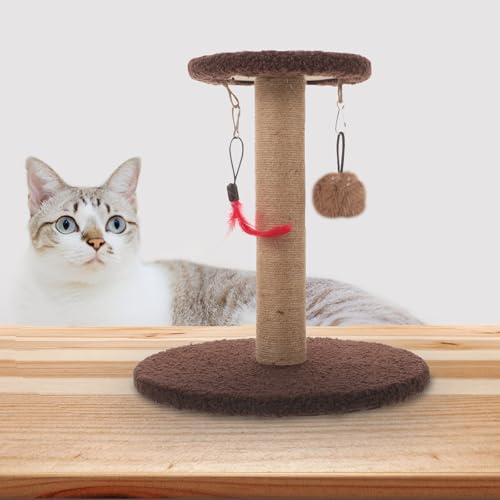 Rascador para gatos torre colgante de sisal y flannel miniatura 4