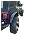 Off Road 4x4 Off Road Steel 4-Piece Flat Front And Rear Fender Flares Wheel Arch Kit Compatible With Jeep Wrangler JK JKU 2007-2017