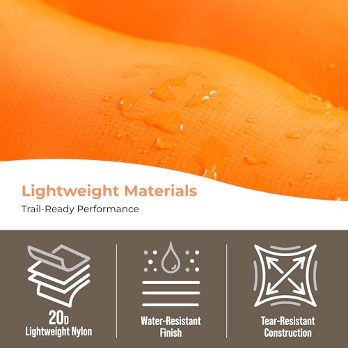 Image of FLEXTAILGEAR Ultralight Backpacking Sleeping Pad with 5.6 R-Value, Insulated Camping Pad, 4 in Thick 77 in Long Inflatable Sleeping Mat, 19.6 oz Lightweight Compact Pad for Backpacking & Hiking