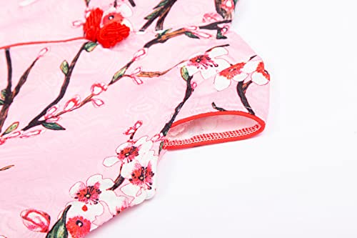 Mud Kingdom Little Girls' Short Sleeves Tutu Dresses Chinese Qipao4