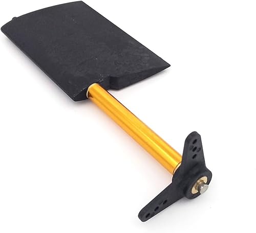 Miniatura 6 de Timón sumergido de nailon con brazo servo para barco RC de 43.3 in-51.2 in, escala de barco a control remoto, modelo de barco de pesca (3.031 in*