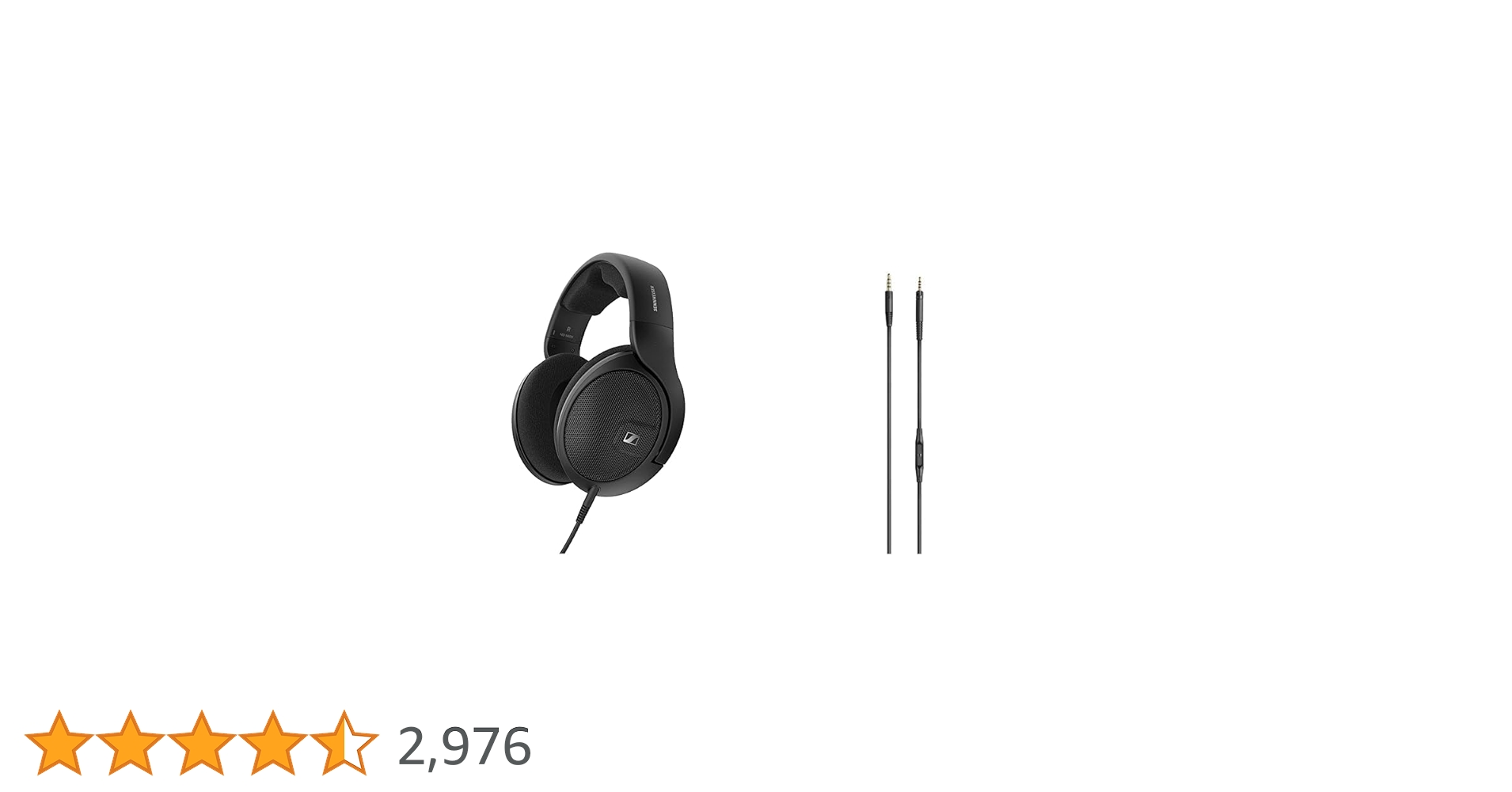 即決可 ゼンハイザーHD560S+マイク付きケーブル 即決可 ゼンハイザーHD560S+マイク付きケーブル Amazon.co.jp