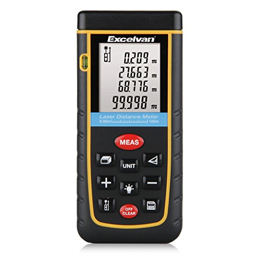 Excelvan® Telemetro Misuratore di Distanza Misura