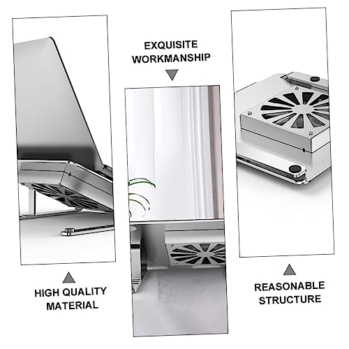 Base refrigerante para laptop con ventilador silencioso ajustable miniatura 5