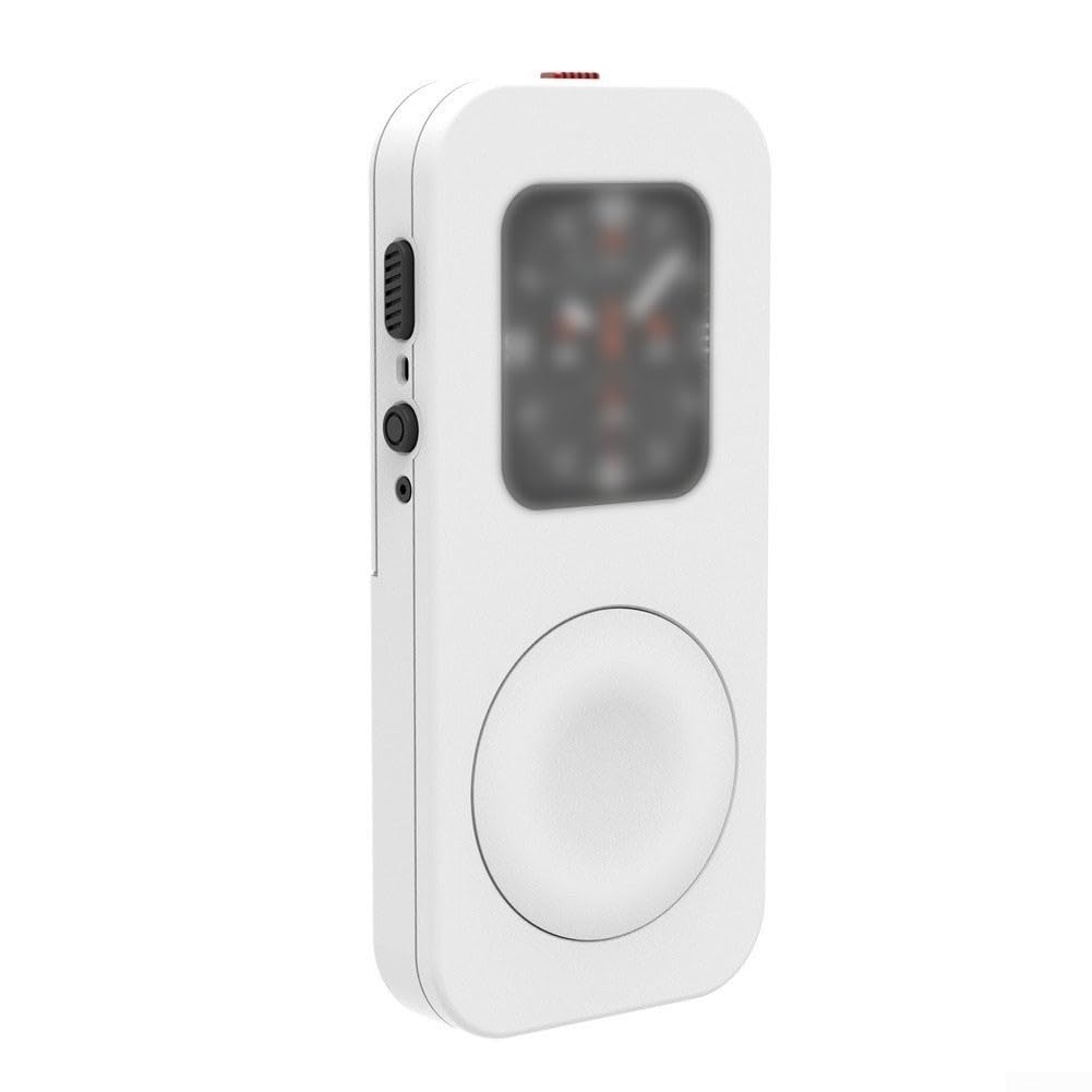 Coque en métal compatible avec montre, coque en métal pour montre SE 5678910 avec coque arrière antichoc robuste (45 m, blanc)