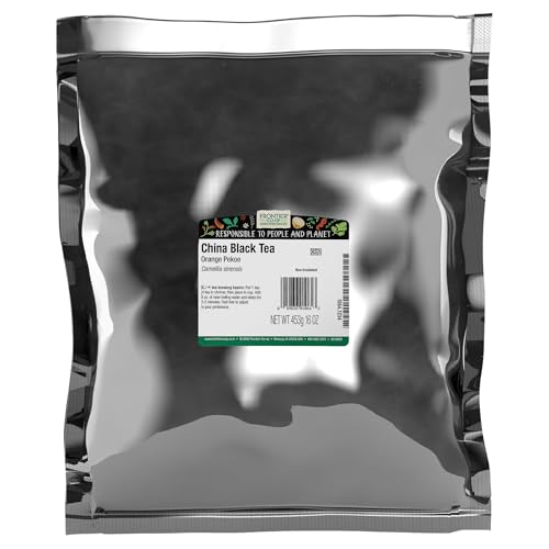 Frontier Co-op China Black (Orange Pekoe), Kosher | 1 lb. Bulk Bag | Camellia sinensis L.