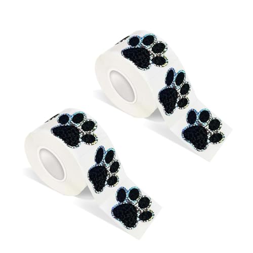 1000 PCS DOG PAW RAPPING LABELSOb^[hbO|[V[OXebJ[MtgobOGx[vҏXNbvJtȃXebJ[