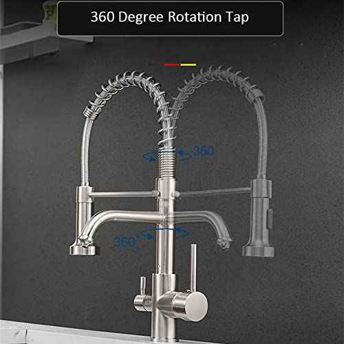 Robinet de cuisine filtré mitigeur double eau potable TYPE B - 6
