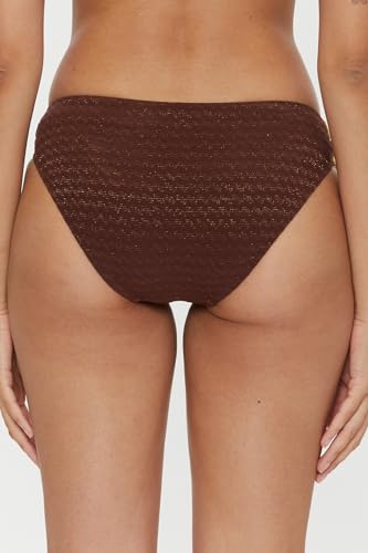 Trina Turk Women's Glimmer Hipster Bikini Bottom, Cheeky Coverage, Swimwear Separates3
