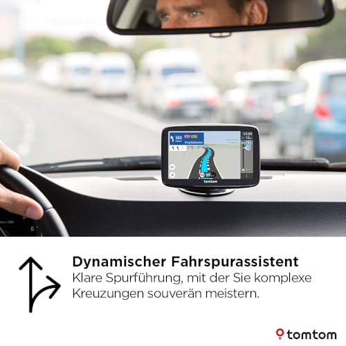 TomTom Pkw-Navi GO Classic 2nd (6 Zoll, Stauvermeidung Dank TomTom Traffic, Karten-Updates Europa inklusive,...