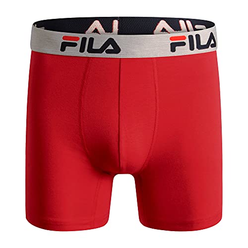 Fila Men's 6" Boxer Briefs No Fly Front, 95% Cotton, 5% Spandex Briefs2