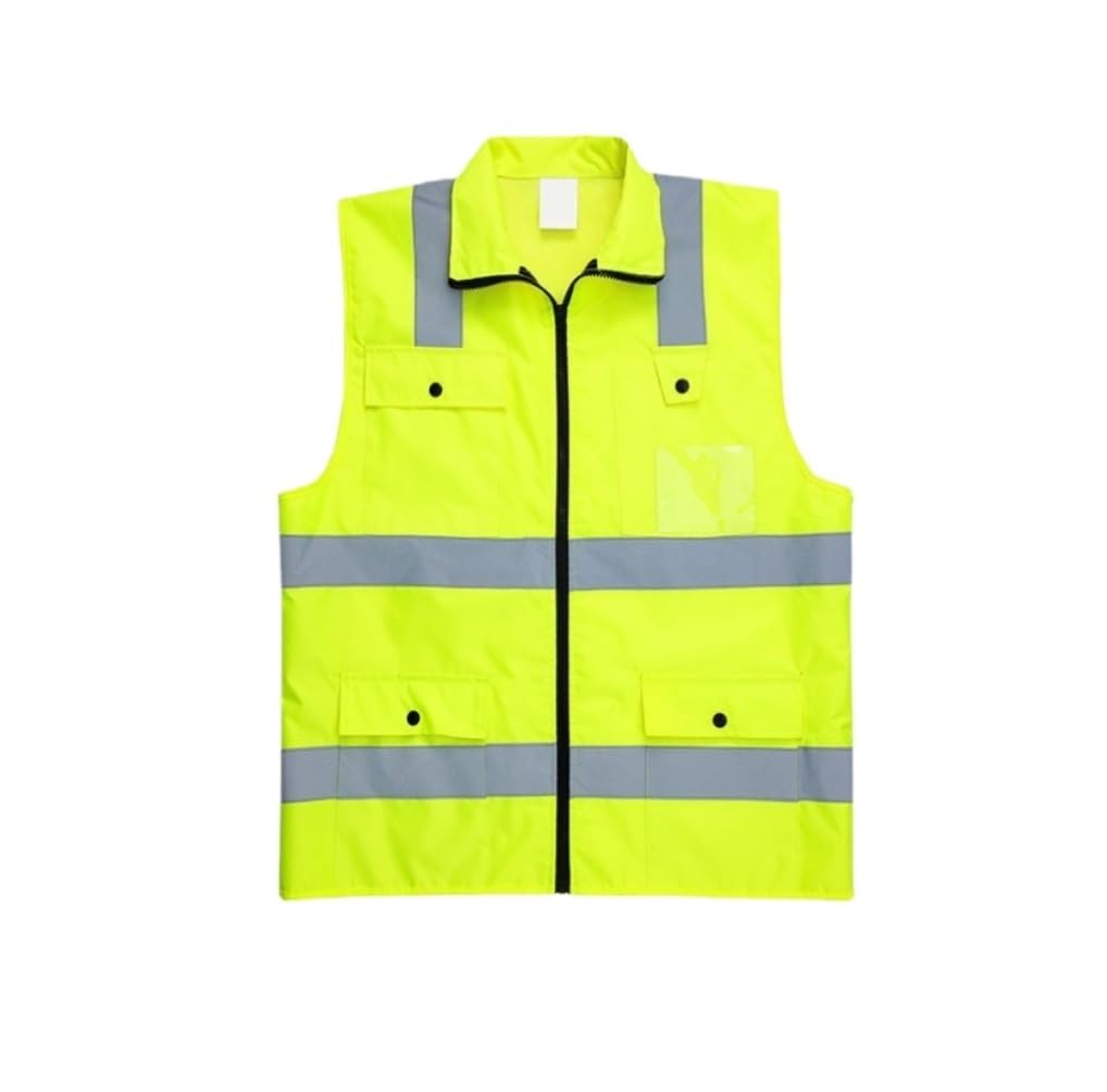 Chaleco Reflectante Chaleco Reflectante For Correr De Noche De Invierno, Chaleco De Seguridad For Obra De Tráfico Chaleco de Trabajo(XL)