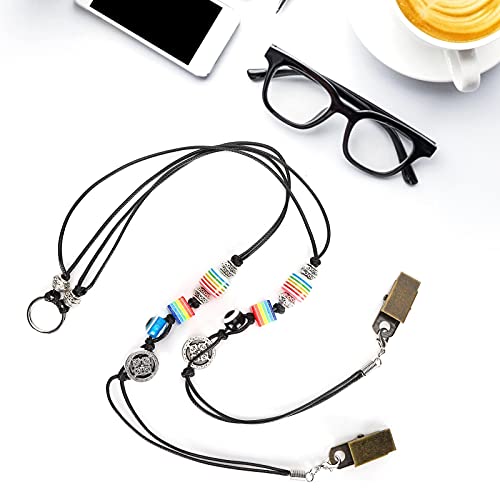 Bril ketting Mond-moffel ketting Rond de nek Anti slip Comfortabel Van hoge kwaliteit Acryl en gelegeerd materiaal… - Image 6