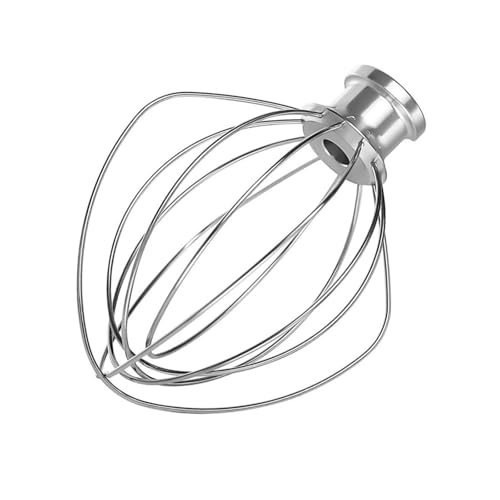 Comparison: Best Kitchenaid Attachment For Frosting 5 K45WW 6-Wire Whip Attachment Fits KitchenAid Tilt Head Stand Mixer - Egg Heavy Cream Beater, Cakes Mayonnaise Whisk for Kitchen Aid Mixer Accessory Replacement Parts