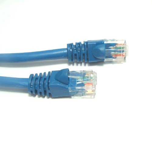 Micro Connectors, Inc. 3-feet Cat 6 Molded Snagless UTP RJ45 Networking Patch Cable - Blue - 25 Pack (E08-003BL-25) Micro Connectors, Inc. 3-feet Cat 6 Molded Snagless UTP RJ45 Networking Patch Cable - Blue - 25 Pack (E08-003BL-25)