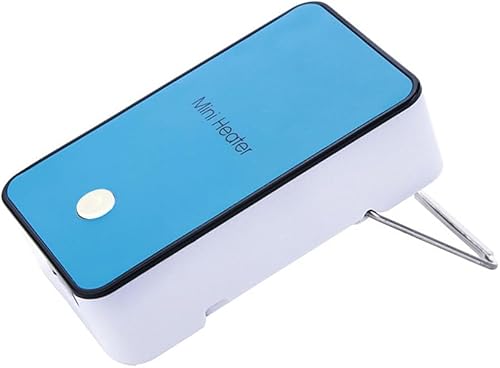 Miniatura 2 de Calentador de ahorro de energía de seguridad Mini sala portátil Oficina Escritorio Calentador de ventilador eléctrico Calentador de aire azul