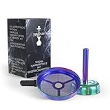 Sultan Shisha Kaminaufsatz Kaminkopf V2A Edelstahl Rainbow für Tonkopf, Steinkopf mit einem einzigartigem Kamineffekt für Natur Kohle | Pfeife Aufsatz Hitzeregulator