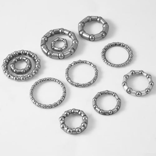 Prestazioni fluide e affidabili: con sfera in acciaio inossidabile intarsiato nel design del fermo, questi cuscinetti offrono prestazioni fluide e affidabili. Riducono l'attrito e la rotazione regolare, ottimizzando le prestazioni complessive della tua moto.