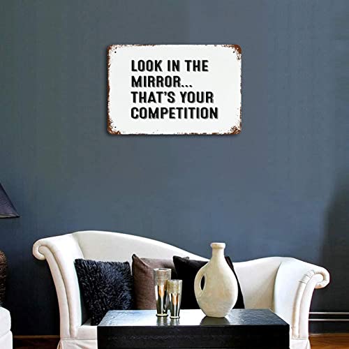 Placa de metal Look in Mirror WengBeauty para conectar con tu reflejo 5