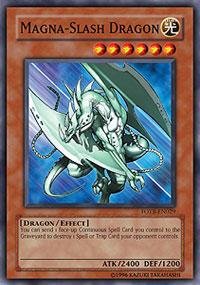 Yu-Gi-Oh! Carta Da Gioco: Magna-Slash Dragon (FOTB-EN029) - Forza Del Distruttore - 1a Edizione - Rarità Comune - Singola