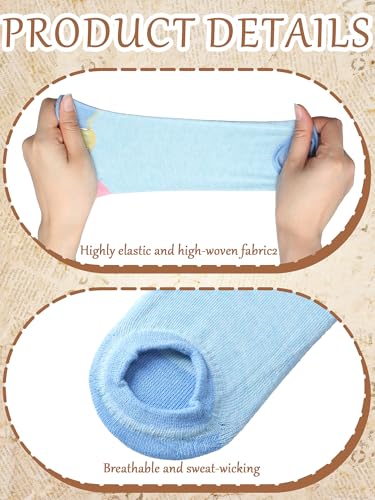 Image of Bencailor 6 /15 Women Cotton Five Toe Socks No Show Ankle Socks with Toes Separated for Athletic Walking Yoga