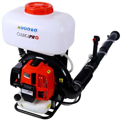 Donext 55.7cc Mosquito Fogger, Mister Duster, Mosquito Sprayer, Backpack Sprayer, Cold Fogger, Gasoline Powered Sprayer Blower Machine, 20L Tank, for Garden Spraying, EPA Compliant