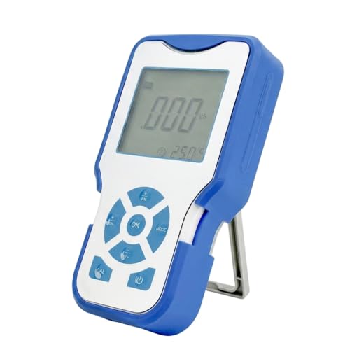 Portable Water Quality Tester – pH Meter, Conductivity, Dissolved Oxygen, Resistivity Meter, Lab Water Testing Instrument for Aquarium, Hydroponics, Drinking Water, and Industrial Use
