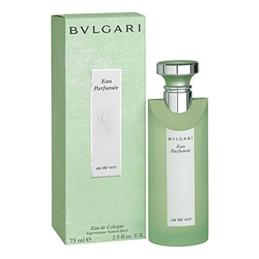 BVLGARI Eau Perfume Au The Vert Eau De Colognes Spray, 2.5 Ounce