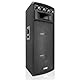 PylePro 1600-Watt PA Lautsprecher mit Subwoofer Passiv, 3-Wege-Lautsprecher, Tragbares Soundsystem Bassbox für Parties, Heimkino & Live-Events, Bühne & DJ, Robust & Leistungsstark mit Tragegriffen