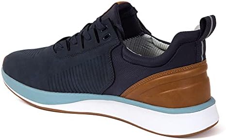 Deer Stags Men's Cranston Sneaker, Navy/Brown, 9 | Image 7