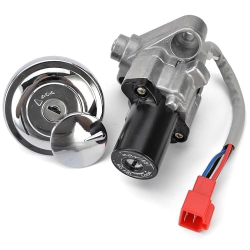 Ignition Switch Fuel Gas Cap for Seat Lock Set Keys for Xvs 125 250 400 650 1100 Drag Star Silverado V-Star Midnight Custom 4Tr-82021-00 4Tr-82501-00 4Tr-82501-01
