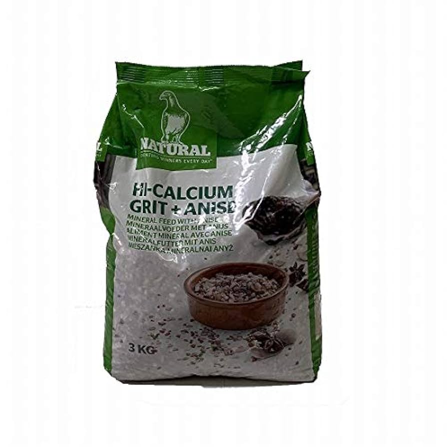 Amazon | レース鳩鉱物飼料 グリット・アニス 3kg | 山源 | 餌 通販